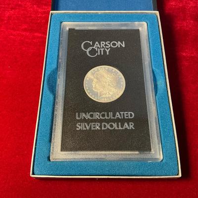 1881-CC Uncirculated Morgan Silver Dollar (MMC92)