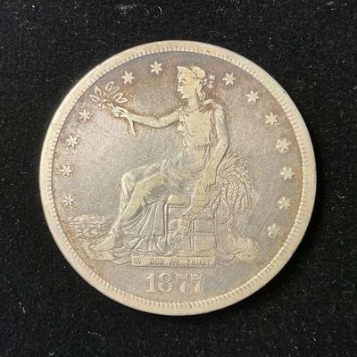 1877-S U.S Silver Trade Dollar (MMC110)
