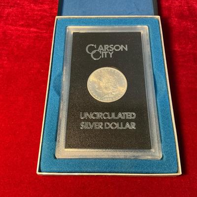 1883-CC Uncirculated Morgan Silver Dollar (MMC95)