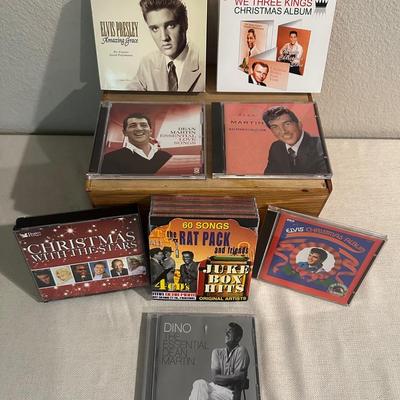 Dean Martin, Elvis & Rat Pack Christmas CD Collection – 10 Discs + Box Set