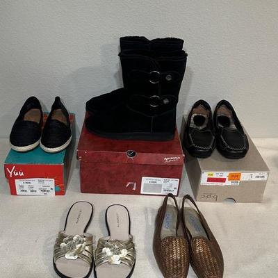 5 Pairs Women’s Shoes – Size 6.5 to 7, New & Like New