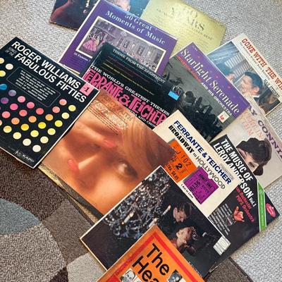 Old Vinyl Records Various Artists