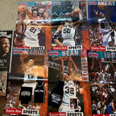 Spurs Championship Team 99” Posters And Alamodome Pic