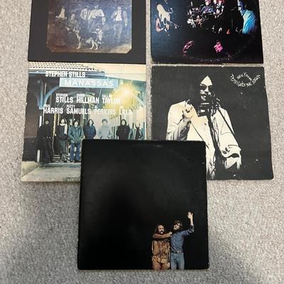Crosby, Stills, Nash And Young Lot Of 5 