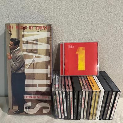 20 CD Lot – Johnny Mathis, The Beatles, Neil Diamond, Roy Orbison & More