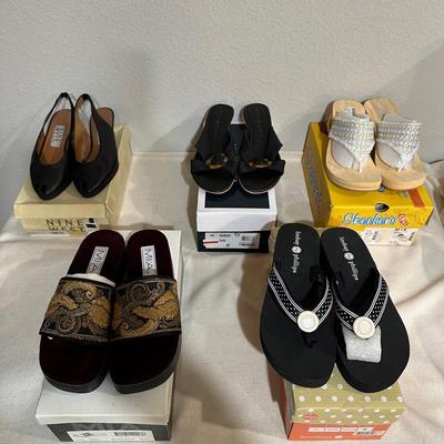 New Women’s Shoes – Size 6 – Lot of 5 Pairs with Boxes