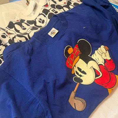 Vintage Disney Mickey Mouse T-Shirt Lot – 2 Shirts