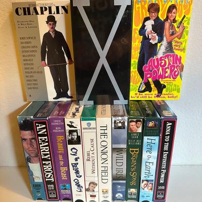 13 VHS Movies – Drama, Biopics, Romance & Cult Classics