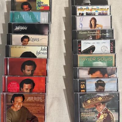 Latin Music CDs – Julio Iglesias, Vicente Fernández & More