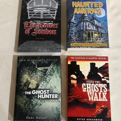 Paranormal & Haunted Places Book Lot – Ghosts, Hauntings, History (4 Books)