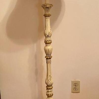 Sale Photo Thumbnail #6: Tall Wooden Floor Lamp