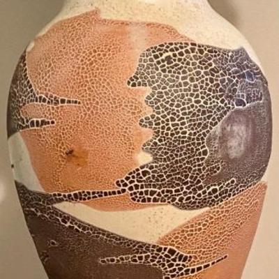 Sale Photo Thumbnail #3: Royal Haeger Earth Wrap Vase