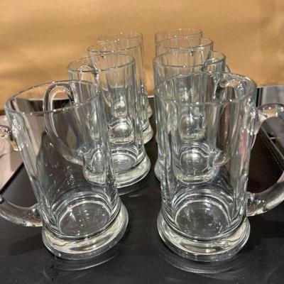 Weighted Glass Pub-Style Beer Steins – Vintage-Inspired Clarity & Form