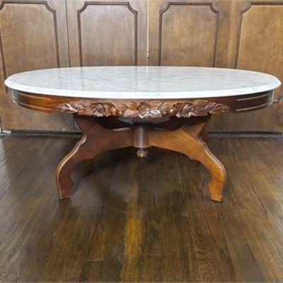 Victorian Italian Marble Coffee Table .jpg