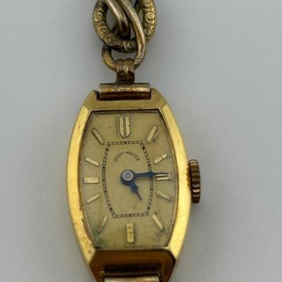 Leicht-Mayer Antique 18k Yellow Gold Case Watch