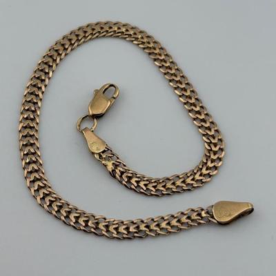 14k Yellow Gold Link Bracelet