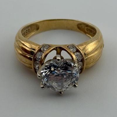 14k Yellow Gold Ring 