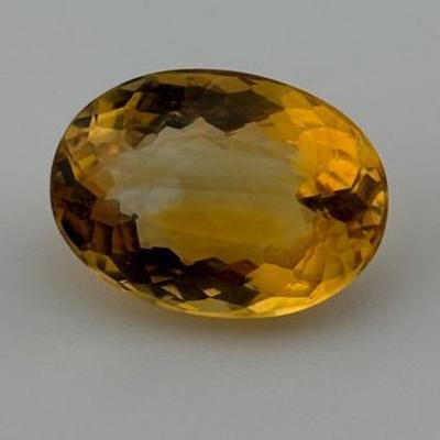 5.9 Carat Oval-Cut Citrine