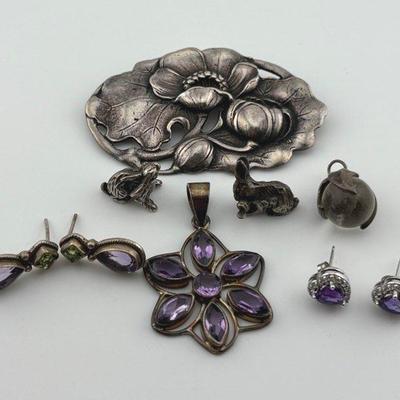 Sterling Silver Jewelry: Amethyst & More