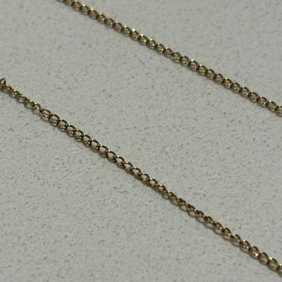 14k Yellow Gold Chain Necklace