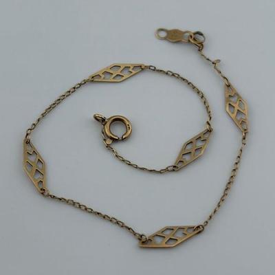 14k Yellow Gold Bracelet