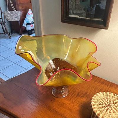 Sale Photo Thumbnail #315: Handblown signed by the artist. 