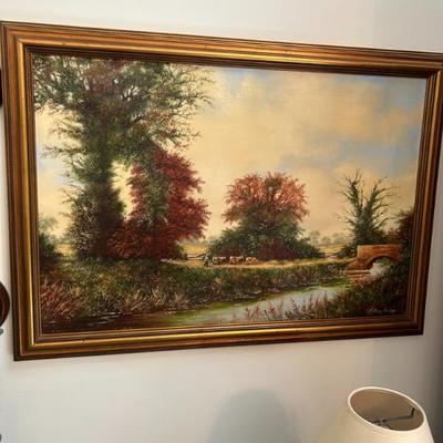 Sale Photo Thumbnail #67: Original oil on canvas. 