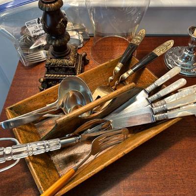 Sale Photo Thumbnail #149: Assortment of fun and unique serving pieces! 