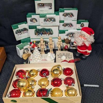 Sh739 holiday village set and more