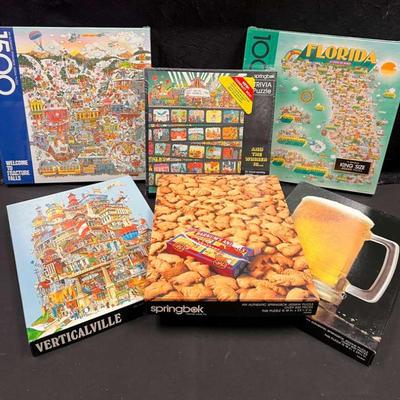 Sh659 vintage puzzles galore 4