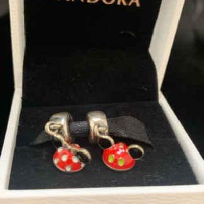Sh778v pandora disney parks mickey and minnie ears hats charms