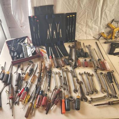 Huge 75+pc Mostly Vintage Hand Tools Lot - Craftsman, Hinsdale, Hazet, Stanley