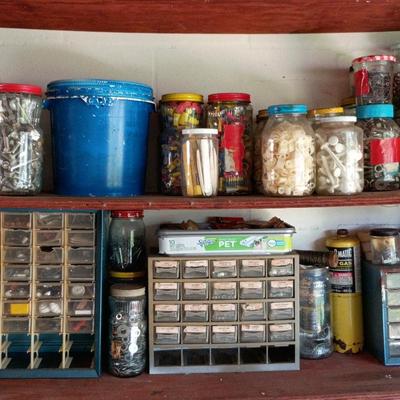 Hardware & Fasteners Lot- 