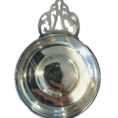 Sale Photo Thumbnail #85: Silver Plate Porringer - Signed F. B. Rogers