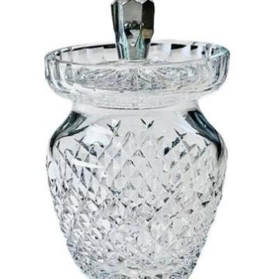 Sale Photo Thumbnail #7: Waterford Cut Crystal Jam Pot