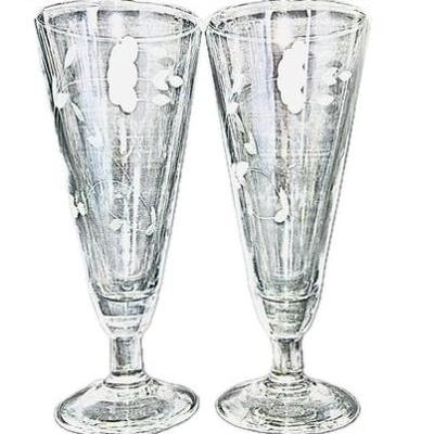 Sale Photo Thumbnail #187: Princess House Crystal Glasses #442 With Original Box