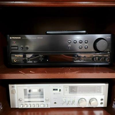 multiple tape, CD, and DVD players