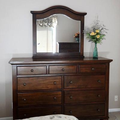wooden dresser 