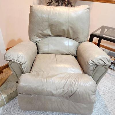 leather recliner