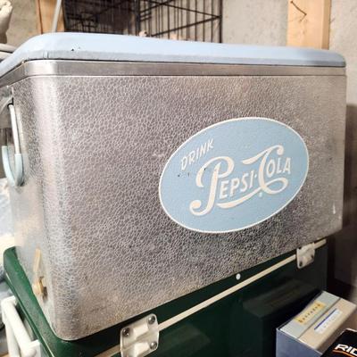 vintage pepsi cooler