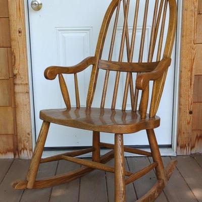 Spindle Back Rocking Chair