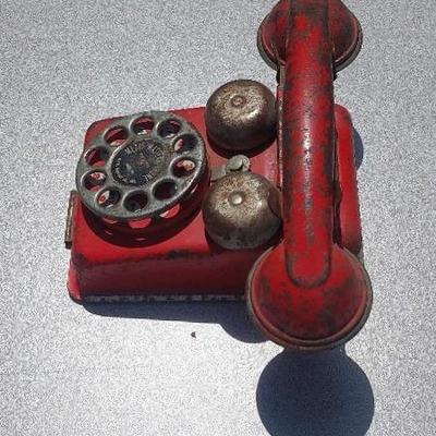 Vintage Toy Telephone by  Metal Master Toys 
