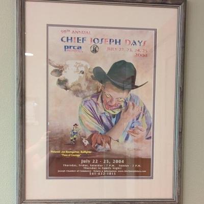59th Annual Chief Joseph Days Poster/Flyer 