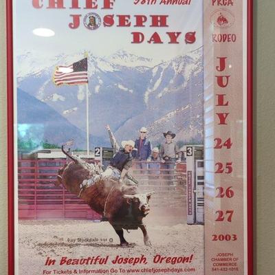 Chief Joseph Days 58th Annual Poster/Flyer