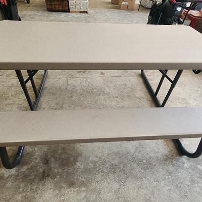 Foldable Lifetime  Picnic Table