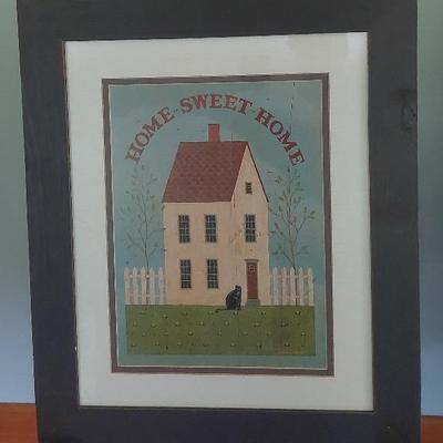 Home Sweet Home Art In Glass By W. Kimble