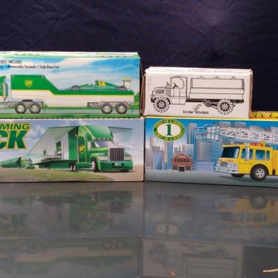 British Petroleum Fire Truck and Other Scale Model 