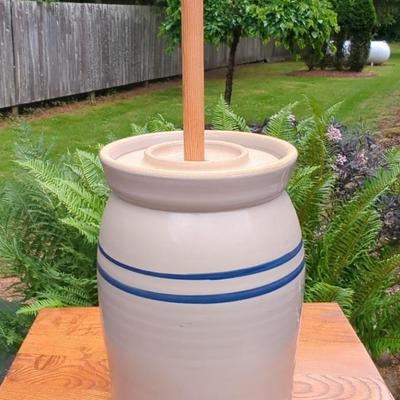 Marshall Pottery "3" Butter Churn