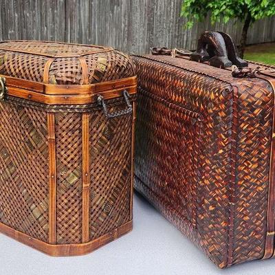 Basket Woven Containers 