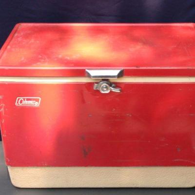 Red Coleman's Cooler 1960s